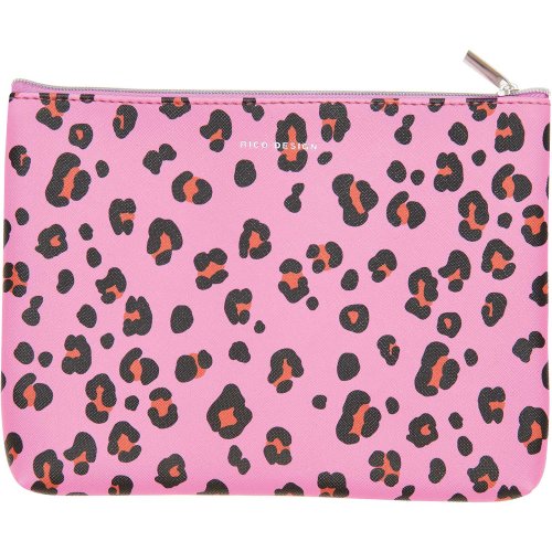 Etui - Leo - pink/neonrot - Acid Leo - Rico Design