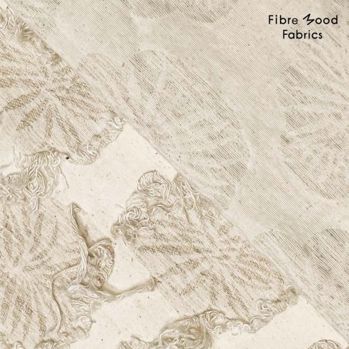 Baumwoll/Leinen - Jacquard Flower- creme - Fibremood No. 34