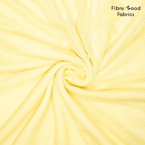 Preview: Knit - Fish net - yellow - Fibremood No. 38