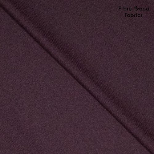 Preview: RESTSTÜCK 1,10m !!! - Viskosegemisch - Stretch - bordeaux - Fibremood No. 37