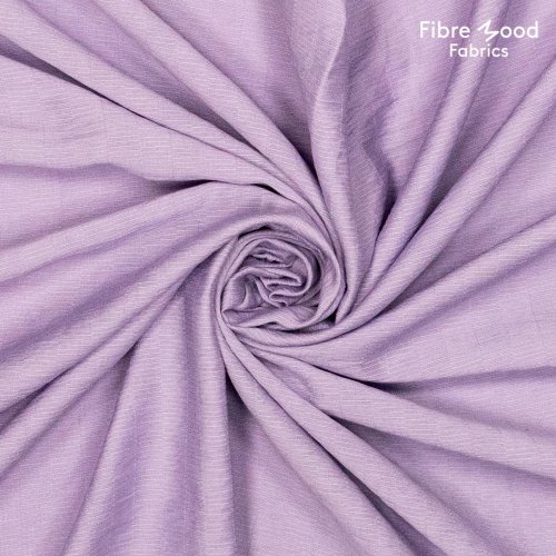 Viskose Leinen - Structure Stripes - purple - Fibremood No. 28