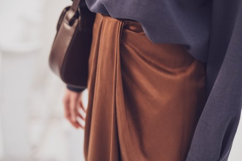 Preview: Lyocell - uni - brown - Fibremood No. 37