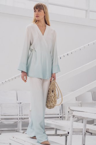 Preview: Lyocell Satin - Farbverlauf - Fibremood No. 37