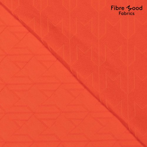 Leichter Stepper - Hahnentritt - orange - Fibremood