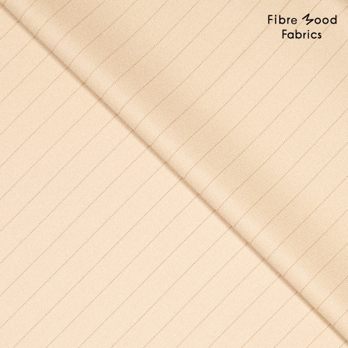 Preview: Bambus Twill - Stripes - beige - Fibremood Special No. 5