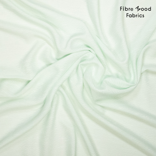 Preview: Strukturcrepe - uni - pastell mint - Fibremood No. 40