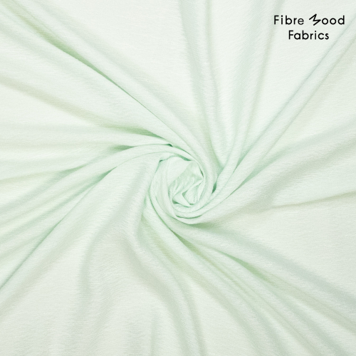 Preview: Strukturcrepe - uni - pastell mint - Fibremood No. 40