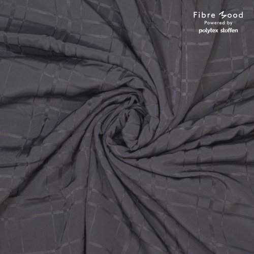 Viskosewebware - Diamonds - black - Fibremood