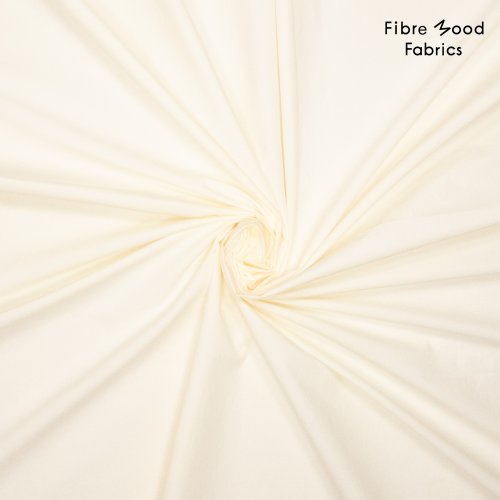 Preview: Baumwoll Popeline - stone washed - broken white - Fibremood No. 39