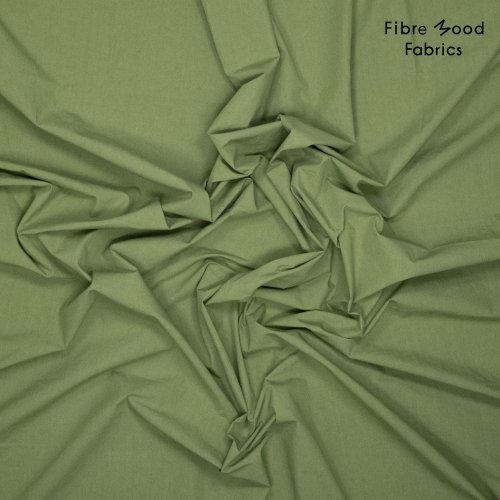 Baumwoll Popeline - stone washed - bright green - Fibremood No. 38