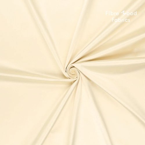 Baumwollsatin - brushed light yellow - Fibremood No. 33