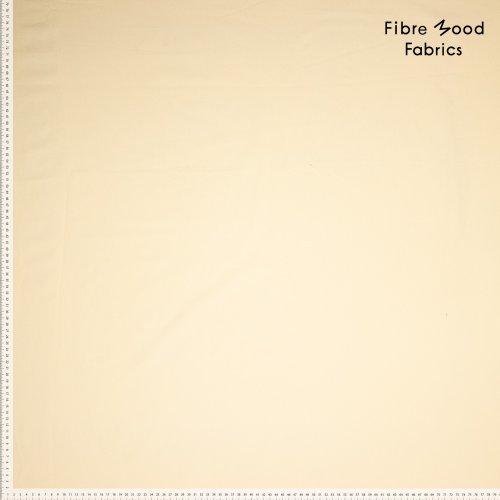 Baumwoll Popeline - paper touch - yellow - Fibremood No. 37