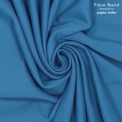 Preview: Viskosestretch - plain dyed - deep water - Fibremood