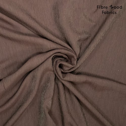 Preview: Lyocell Crepe - Shiny - dark brown - Fibremood No. 39
