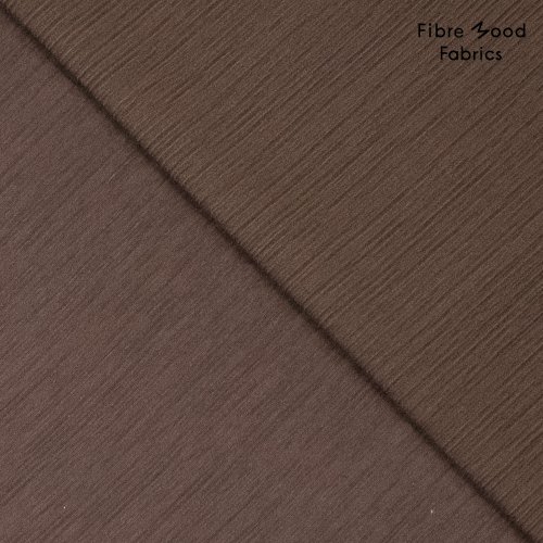Preview: Lyocell Crepe - Shiny - dark brown - Fibremood No. 39