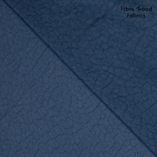 Preview: RESTSTÜCK 0,60m !!! - Tencel™ - Crinckle Jacquard - blue - Fibremood No. 38