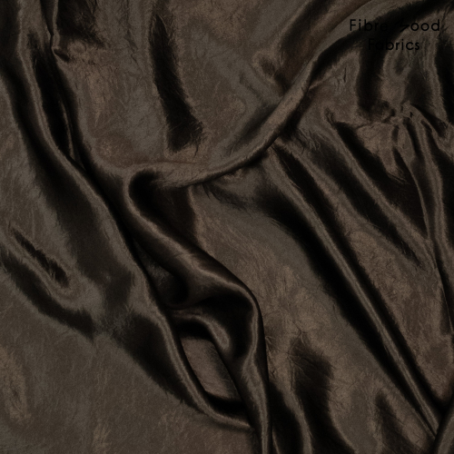 Preview: Satin - Crinkle - brown - Fibremood No. 40