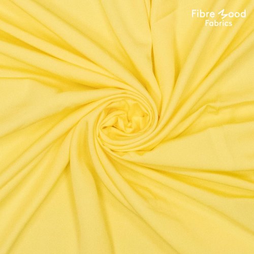 Viskose - Lyocell - Webware - uni  - light yellow - Fibremood No. 29