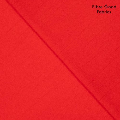 Viskose Warp Crinkel - uni - summer red - Fibremood No. 34