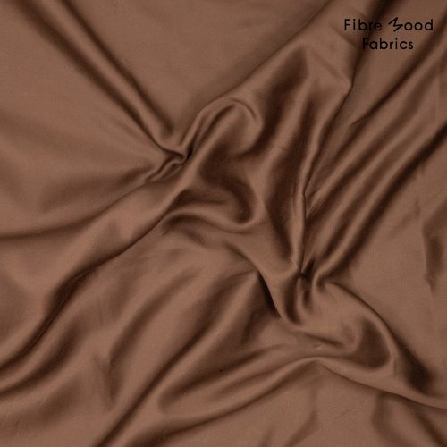 Lyocell - uni - brown - Fibremood No. 37