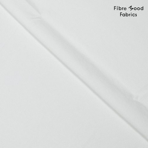Preview: Viskose Twill - uni - white - Fibremood No. 38