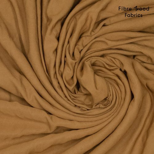 Preview: Viskose Twill - uni - brown - Fibremood No. 38