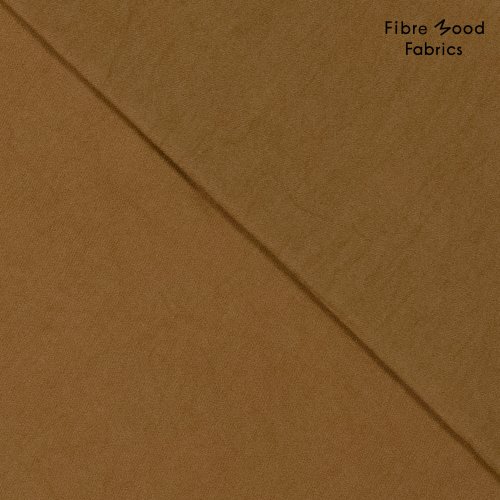 Preview: Viskose Twill - uni - brown - Fibremood No. 38