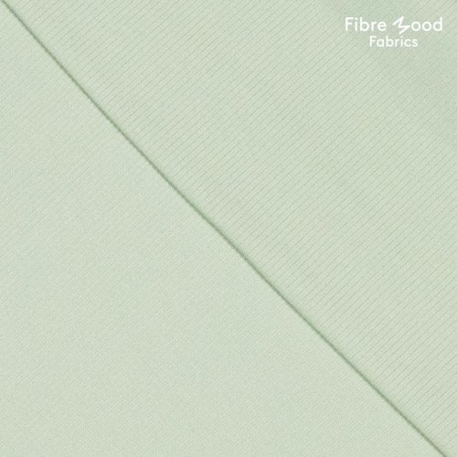 RESTSTÜCK 0,50m !!! - Rippenjersey - uni - light green - Fibremood No. 27