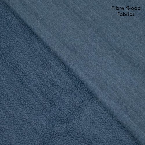Teddyplüsch - uni - jeans - Fibremood Spezial No. 4
