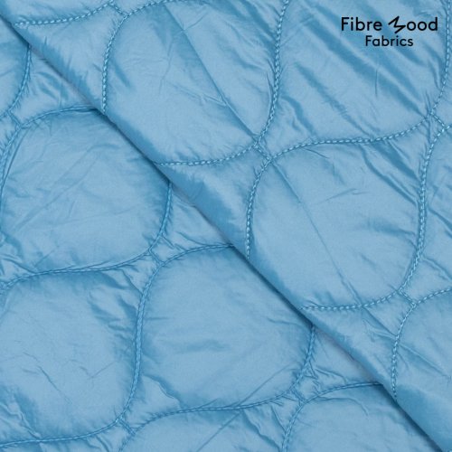 RESTSTÜCK 1,2m !!! - Jackenstepper - waterproof - Big Drops - sky blue - Fibremood