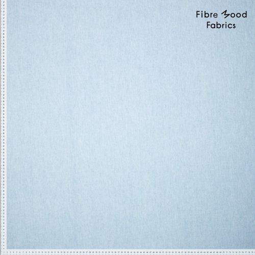 Preview: Bio Baumwoll Hanf - Light denim bleached - light blue - Fibremood No. 39