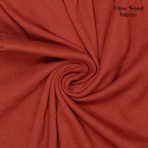 Bündchen Schlauch - Feinripp - dark red - Fibremood Spezial No. 4