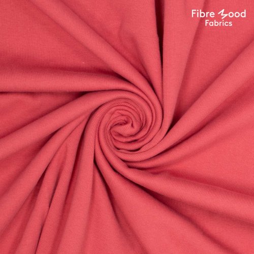 Bündchen Schlauch - uni - red - Fibremood