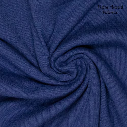 Bündchen Schlauch - Feinripp - classic blue