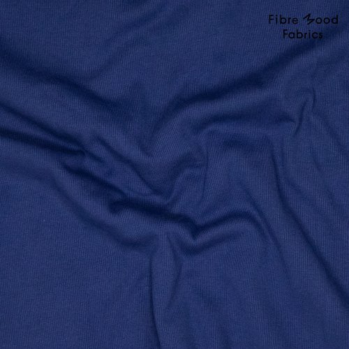 Preview: Bündchen Schlauch - Feinripp - classic blue