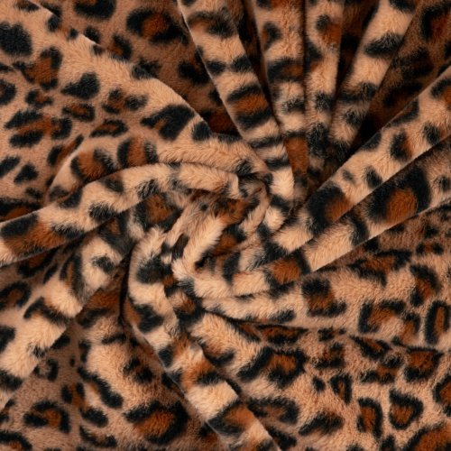 Fellimitat - Fancy Fur - Marcella Leopard - cognac