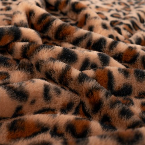 Fellimitat - Fancy Fur - Marcella Leopard - cognac