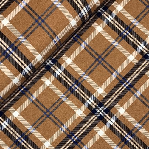 Flanell - Plaid - rust