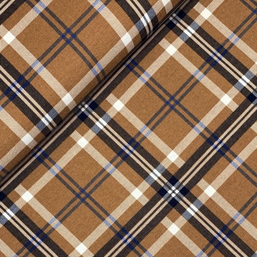 Flanell - Plaid - rust