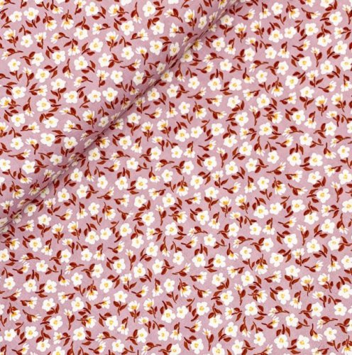 Viskose - Flowers - Antonia - lilac
