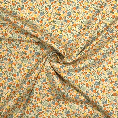 Baumwolle - Grow & Harvest - Flowery Meadow Pale - Art Gallery Fabrics