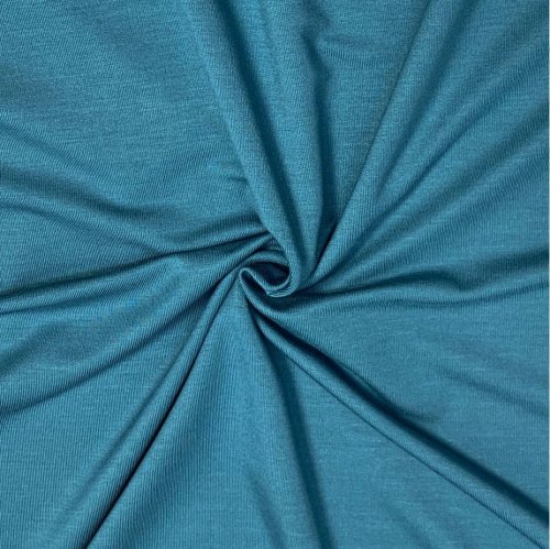 French Terry - Bambus - uni - aqua