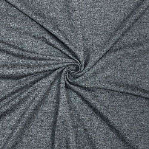 French Terry - Bambus - uni - dark grey