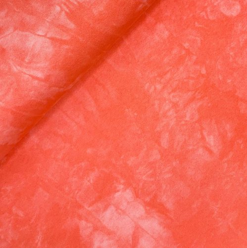 French Terry - Tie & Dye - coral