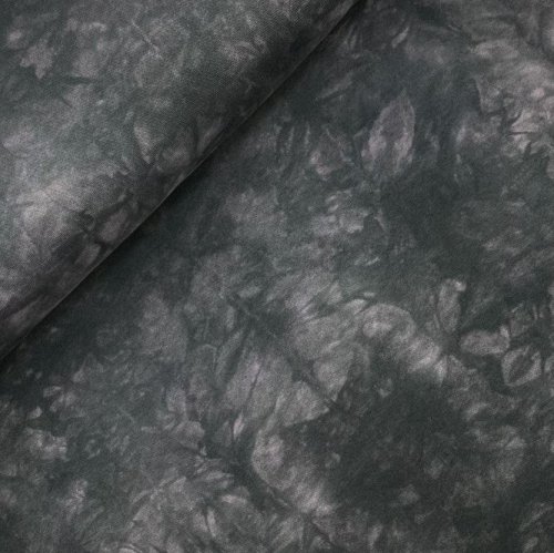 RESTSTÜCK 1,30m !!! - French Terry - Tie & Dye - grey