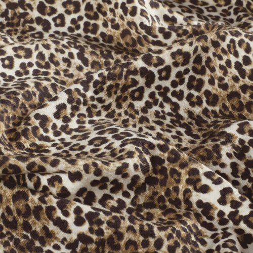 French Terry - Lex Leo - beige/schwarz