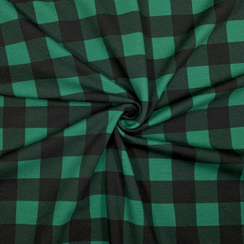RESTSTÜCK 1Panel !!! - French Terry Panel - Deer Pailetten - green
