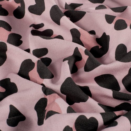 Preview: French Terry - Leo Poul - rosa