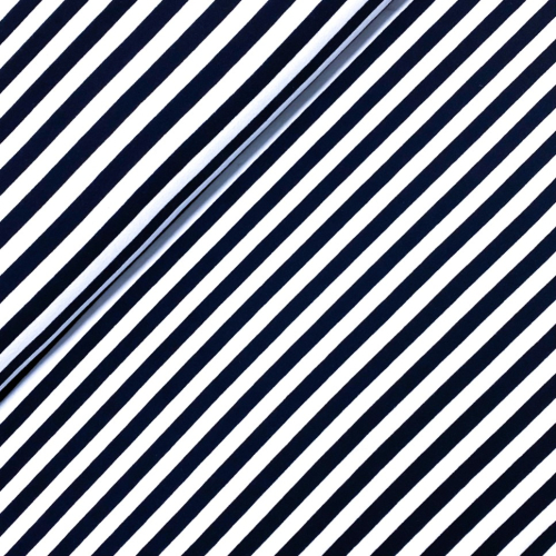 Preview: RESTSTÜCK 0,50m !!! - French Terry - Streifen - navy/white