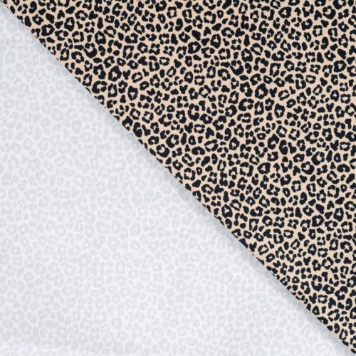 French Terry - Taro Leopard - sand